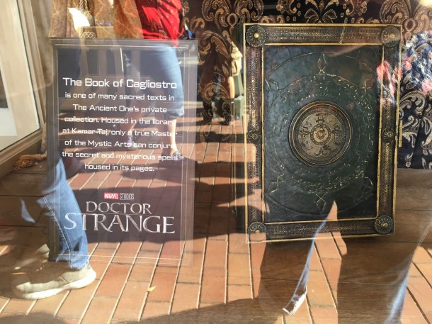 The perfect gift, on display in the Main Street Magic Shop window.