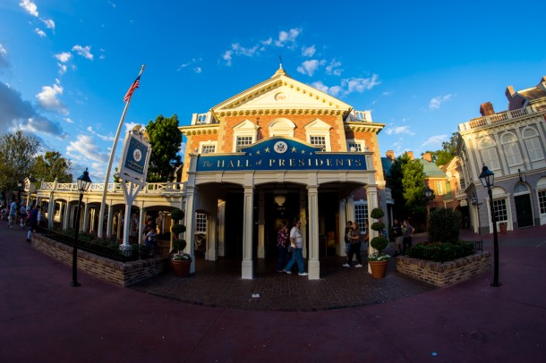 Hall of Presidents will be closing soon to add the new President AA to the bunch.