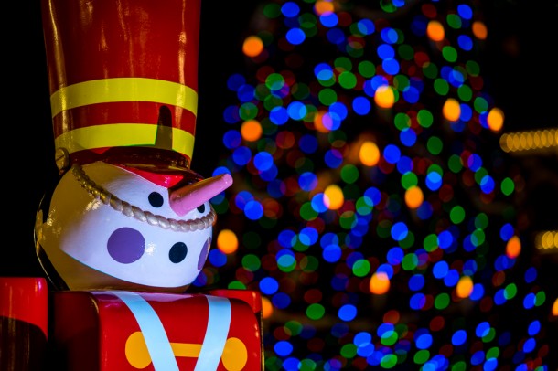 Lots of fun photos to take of all these decorations.