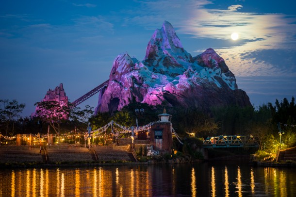 We'll end this week with a supermoon over Everest.