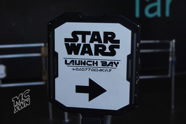 Launch Bay opens at 10am with Character meets, an exhibit of props, models and costumes. 