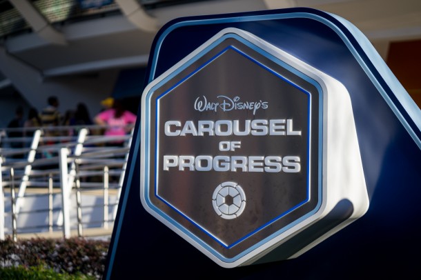 Carousel of Progress got an awesome new sign.