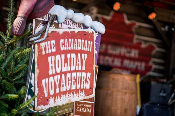 The Canadian Holiday Voyageurs entertain multiple times a day.