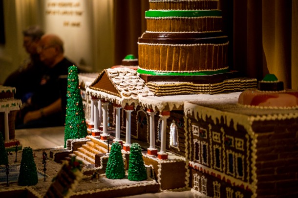 Gingerbread capitol building.