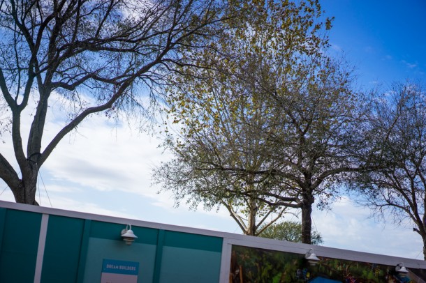 Nothing to see from this vantage point of Star Wars or Toy Story Lands.