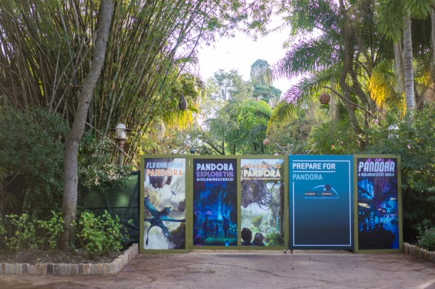 It looks like some of the big walls behind the pictures have been taken down here.