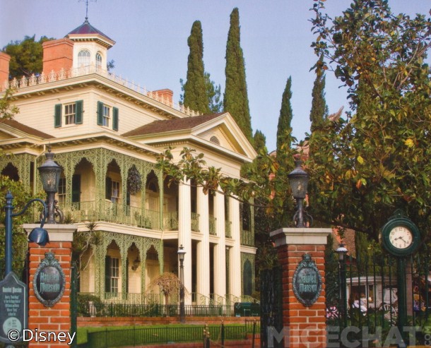 The Haunted Mansion is replete with effects and elements designed by Rolly