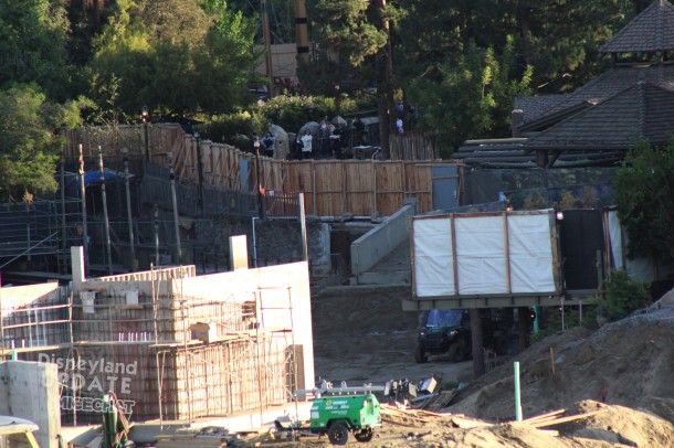 Next to the Hungry Bear Restaurant a pathway to SWL is being built along the river.