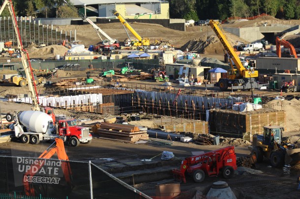 A massive excavation is taking place on the west side of SWL that will be the Battle Escape Attraction.