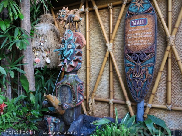 "Maui" is the very first sculpture (of any kind) that Rolly ever did. One of his sculpting tools was a plastic fork! There's also a great "Walt" story about this statue...go buy Rolly's book!