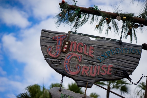 Jingle Cruise is still running for now.