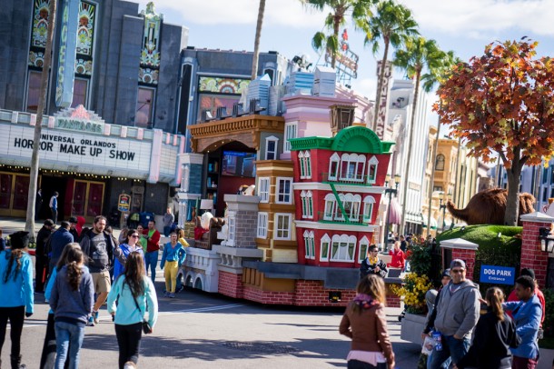 A new Secret Life of Pets themed float is part of the parade now.