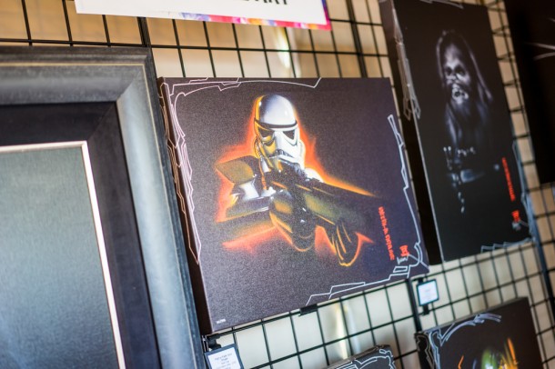 Some Star Wars art for sale.