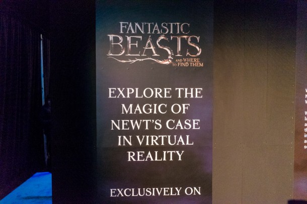 There was a VR tour of Newt's suitcase from Fantastic Beasts.