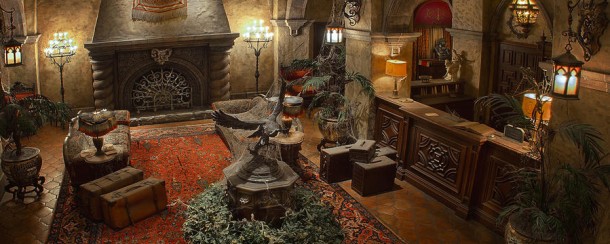 Tower of Terror lobby - ©Disney