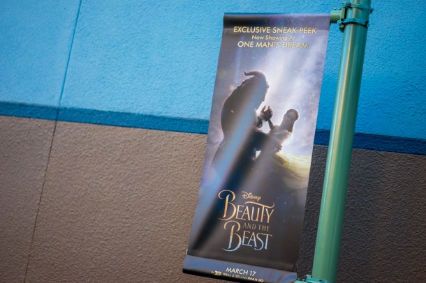 Beauty and the Beast preview is happening inside One Man's Dream.
