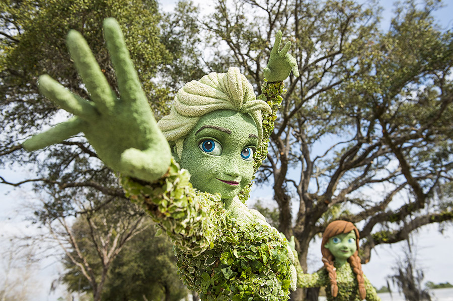 EPCOT in Full Bloom for Flower and Garden Festival 2017