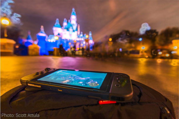 , Nintendo Switch at Disneyland