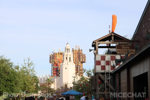 , Disney California Adventure Update – Tower Testing & Excellent Eggs