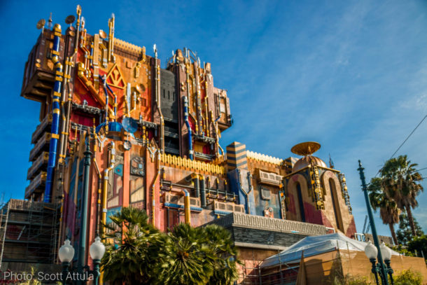 , Disney California Adventure Update – Tower Testing & Excellent Eggs