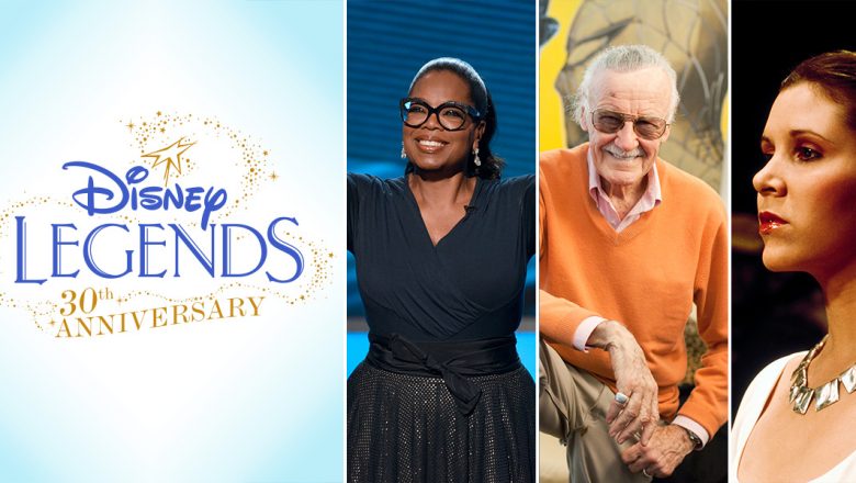 Disney to Honor Nine New Legends at the D23 Expo on July 14