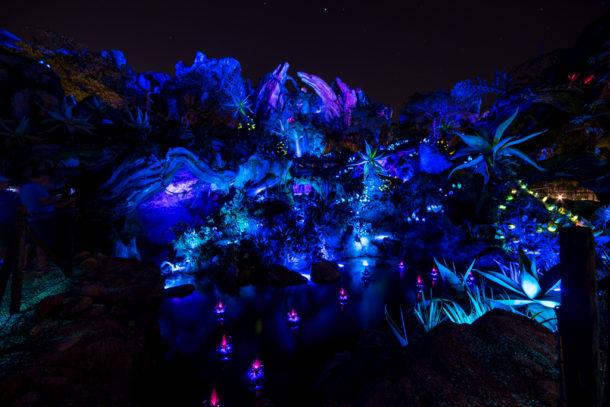 , Dateline Disney World – The Bioluminescence of Pandora at Night