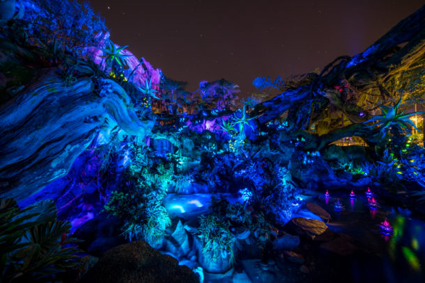 , Dateline Disney World – The Bioluminescence of Pandora at Night