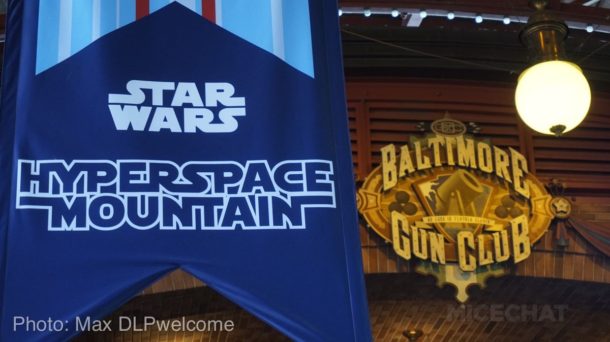 , Hyperspace Mountain Launches at Disneyland Paris