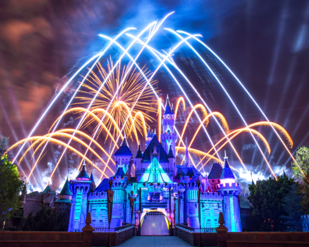 , Capturing the Magic: Fireworks at Disneyland