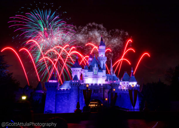 , Capturing the Magic: Fireworks at Disneyland