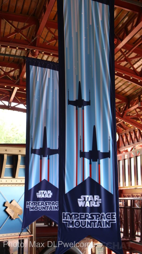 , Hyperspace Mountain Launches at Disneyland Paris