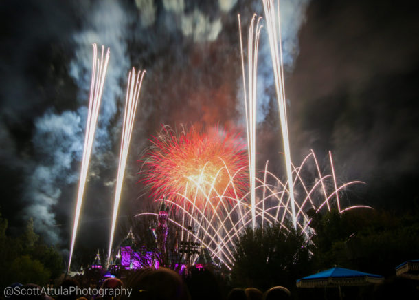 , Capturing the Magic: Fireworks at Disneyland