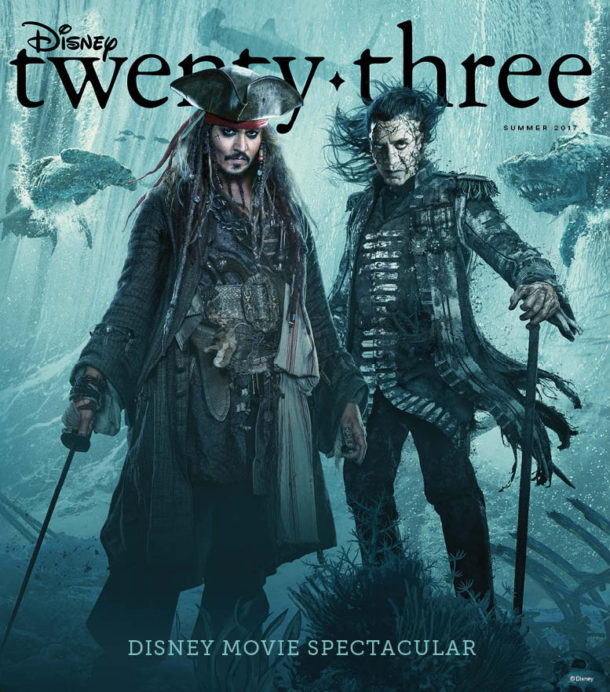 , It’s Double the Fun with Pirates and Pandora in This Month’s D23 Magazine!