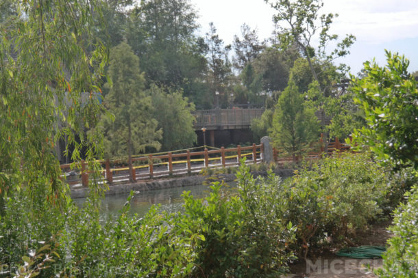 Disneyland Rivers of America Mark Twain Fantasmic Construction Star Wars Galaxy's Edge