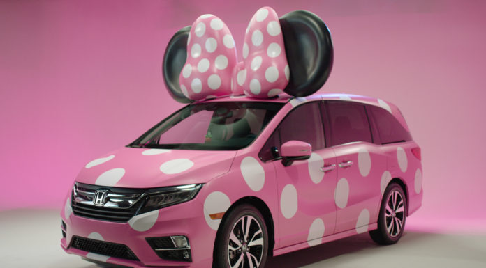 Honda’s Fashionable Custom Odyssey Minnie-Van Makes D23 Expo Debut