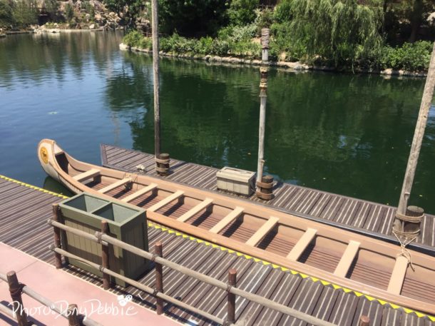 Disneyland Rivers of America Mark Twain Fantasmic Construction