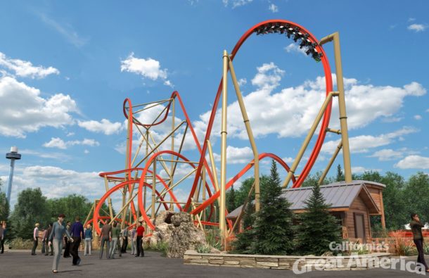 , Six Flags and Great America Announce New Rides in California