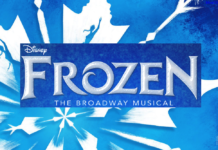 Logo of Frozen on Broadway