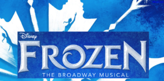 Logo of Frozen on Broadway