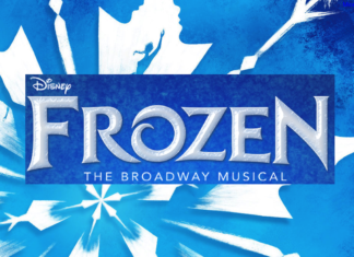 Logo of Frozen on Broadway