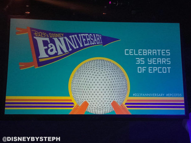 , Epcot Celebrates 35 Years with the D23 Fanniversary!