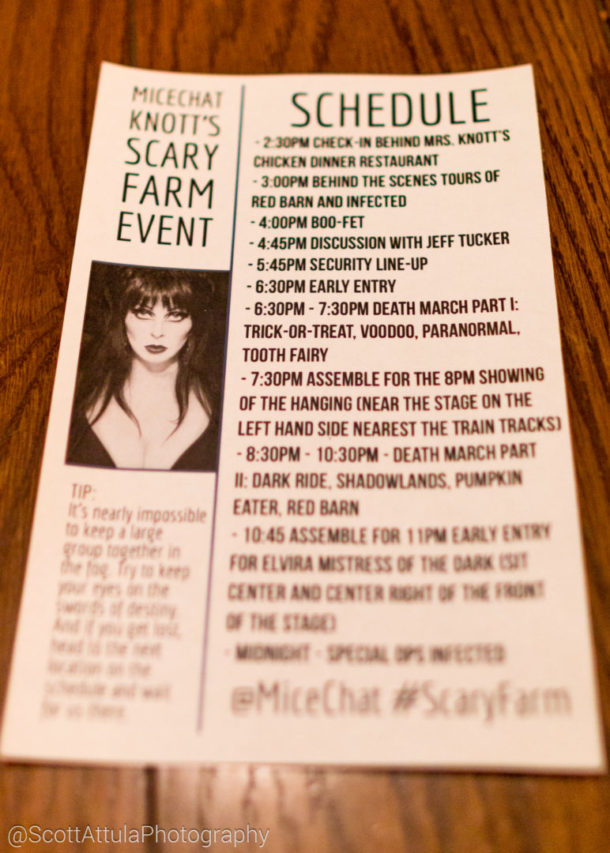 , MiceChat Knott&#8217;s Scary Farm Recap from the MiceChat Meetup