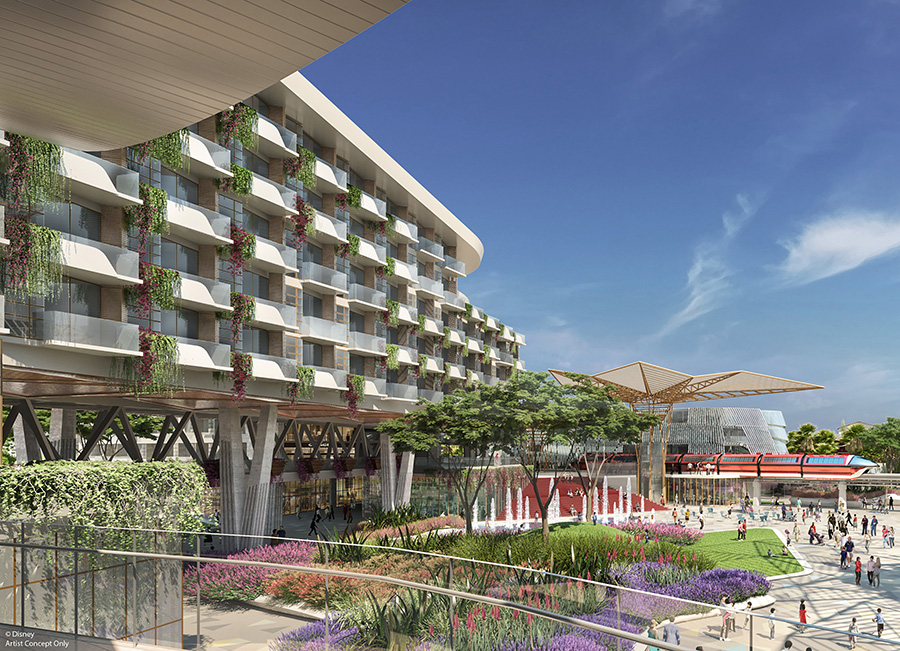 , Disneyland Resort Update – Canceled Hotels Tell No Tales