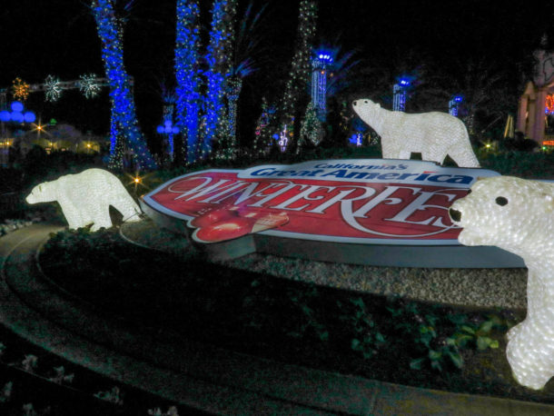 , Holiday Cheer at California’s Great America Winterfest