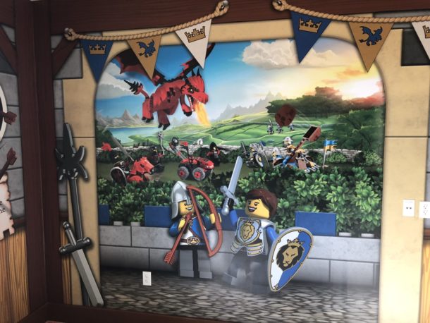 , LEGOLAND California Castle Hotel Construction Tour with Concept Art and Photos