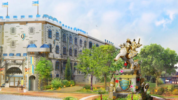 Legoland Castle Hotel Concept Art