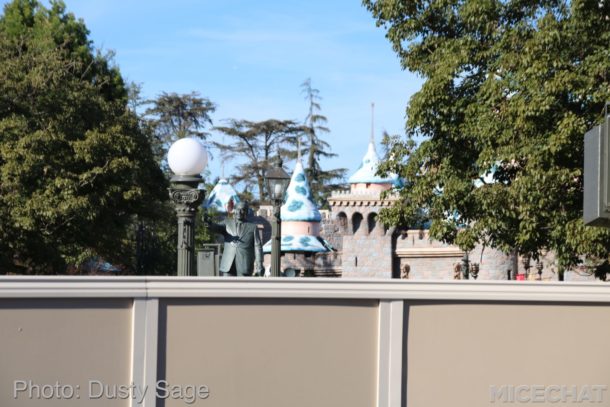 , Disneyland Update – It’s A WALL World After All