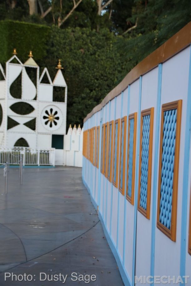 , Disneyland Update – It’s A WALL World After All