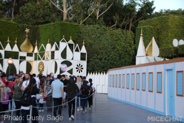 , Disneyland Update – It’s A WALL World After All
