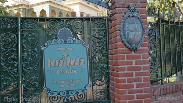 , Disneyland Update – It’s A WALL World After All